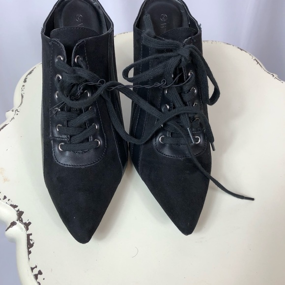 WILD DIVA Women Pointy Toe Lace Up Sports Mule - Picture 5 of 8